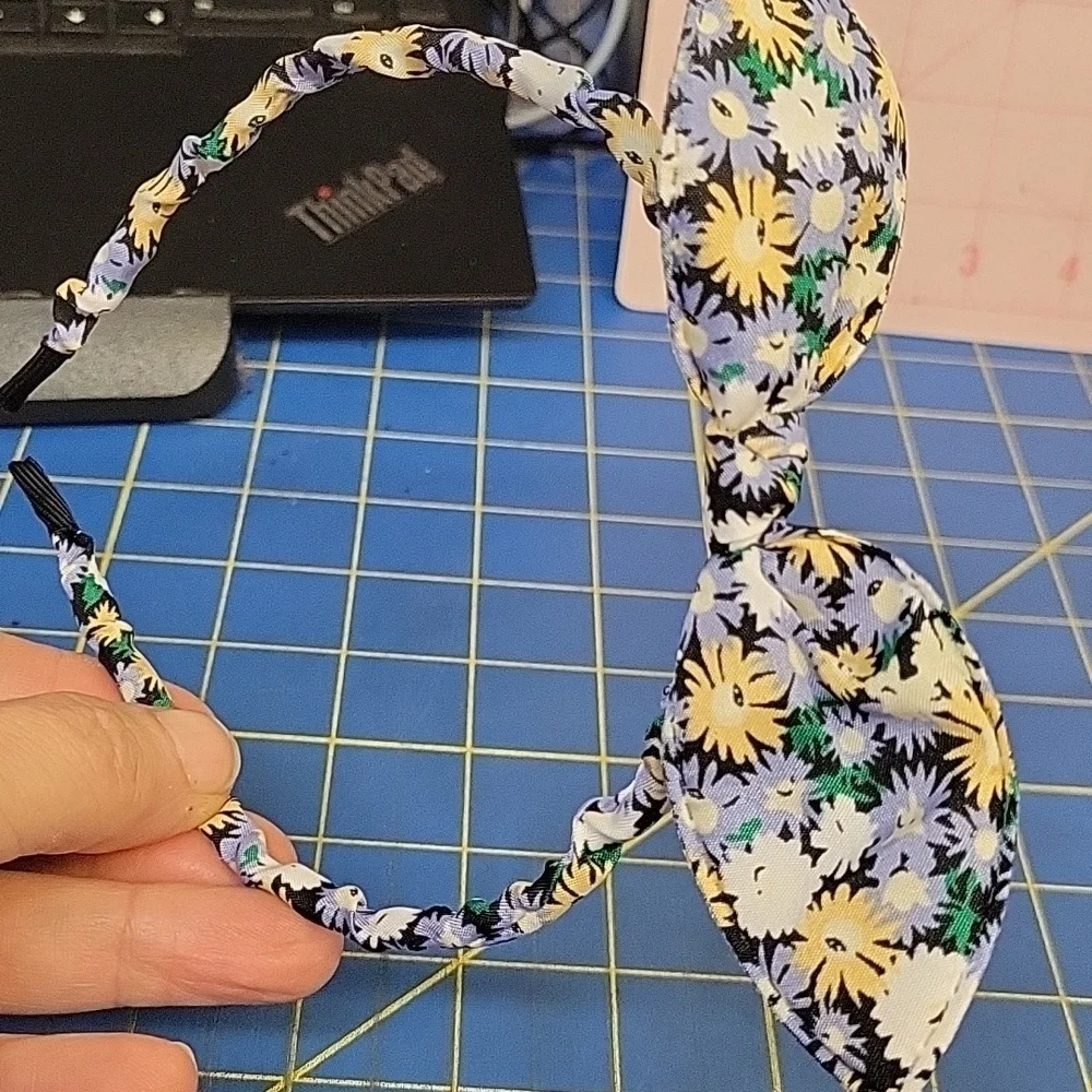 Floral and Striped Headband Set of 5 New #1
